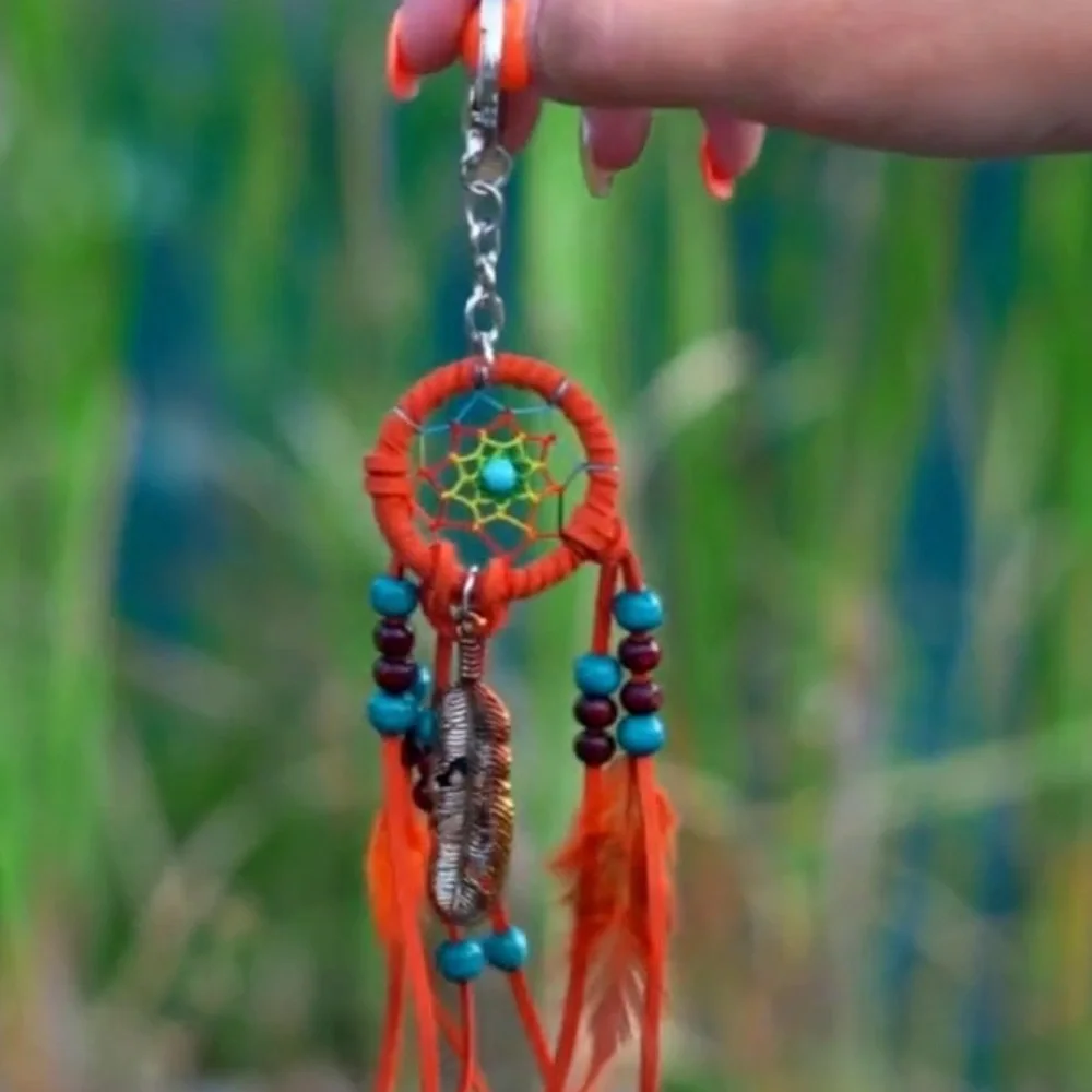 Mindful Souls Dream Catcher Keychain